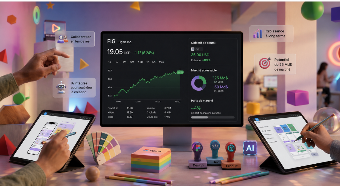 Pourquoi l’action Figma est en hausse ?